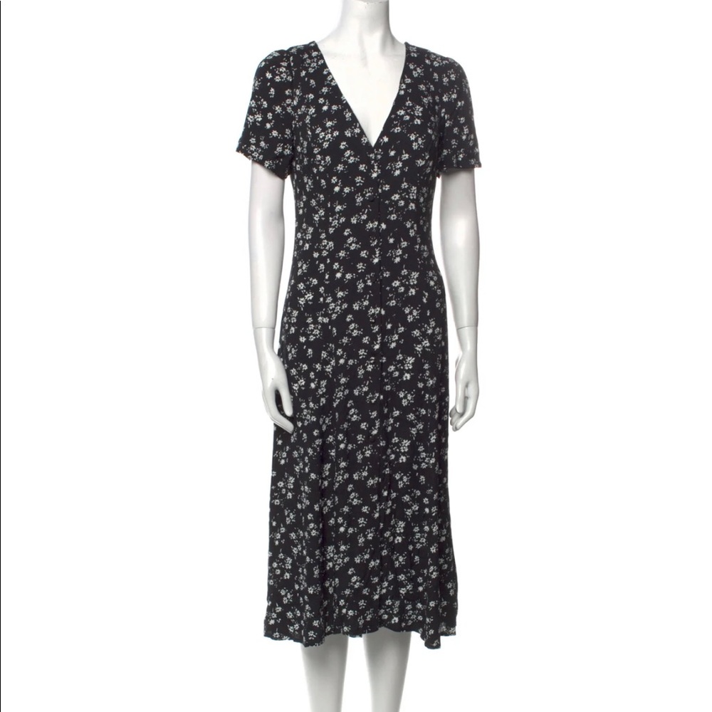Reformation locklin floral midi dress